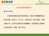 人教版 (新课标)高中语文 必修二考点对接：如何分析文章结尾的作用 课件