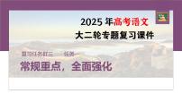 复习任务群三   任务一 专题练案　历史文化散文--2025年高考语文大二轮专题复习课件+教案+学案