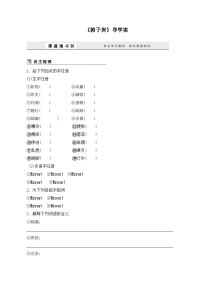 语文版必修二9 箱子岩导学案