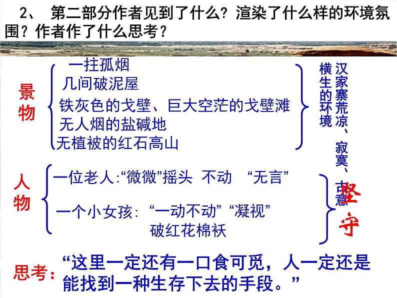 语文版 高中语文必修五 3-10*《汉家寨》课件第6页