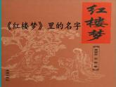 高中语文人教版 (新课标) 必修四梳理探究《名著导读〈红楼梦〉》精品课件（《红楼梦》中的名字）