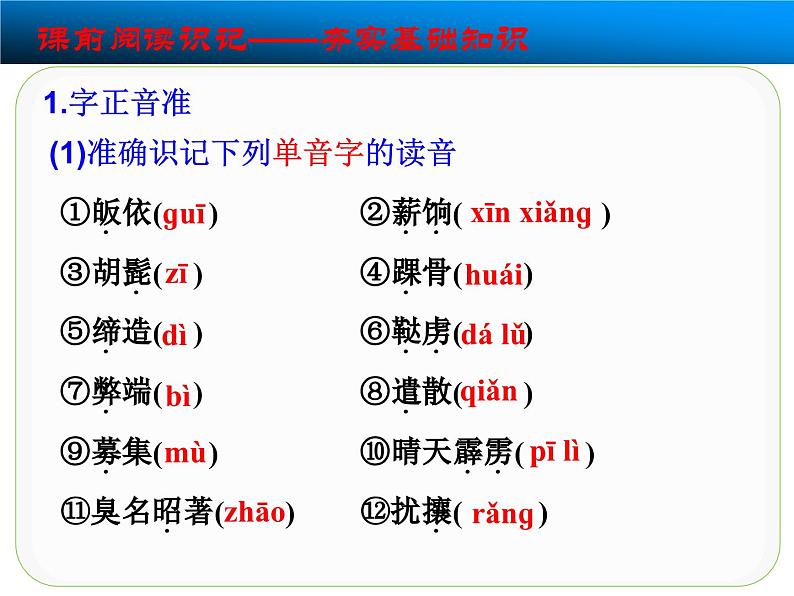 语文版 高中语文必修二 1-4*《我的回忆（节选）》课件第6页