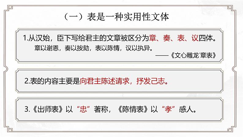 部编版2025高中语文选择性必修下册9《陈情表》 课件第5页