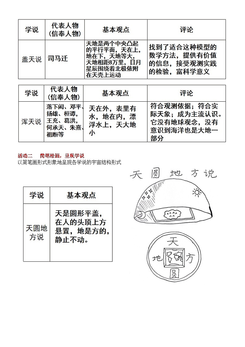 部编版2025高中语文选择性必修下册14 《天文学上的旷世之争》教学设计第3页