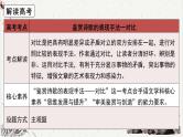 高中语文 人教统编版选择性必修下册高考考点聚焦：鉴赏诗歌的表现手法—对比课件