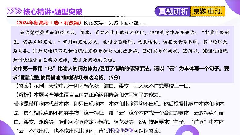 专题26 修辞手法题（课件）-2025年高考语文二轮复习（新高考通用）第5页