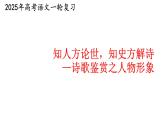 2025届高考语文复习之诗歌鉴赏之人物形象学案课件PPT
