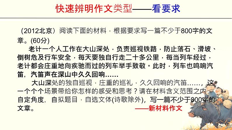 2025届高考语文复习专题之作文审题立意学案课件PPT第5页