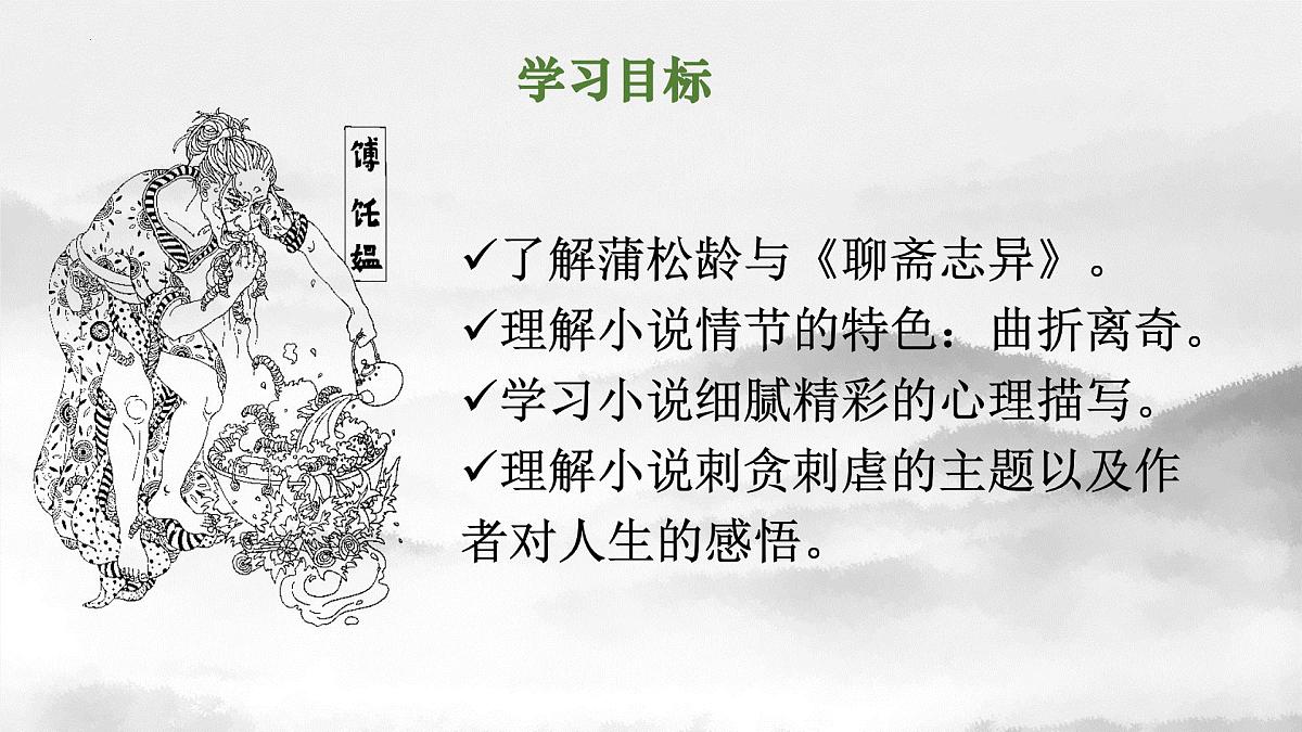 高中语文必修下册教学课件《促织》第3页