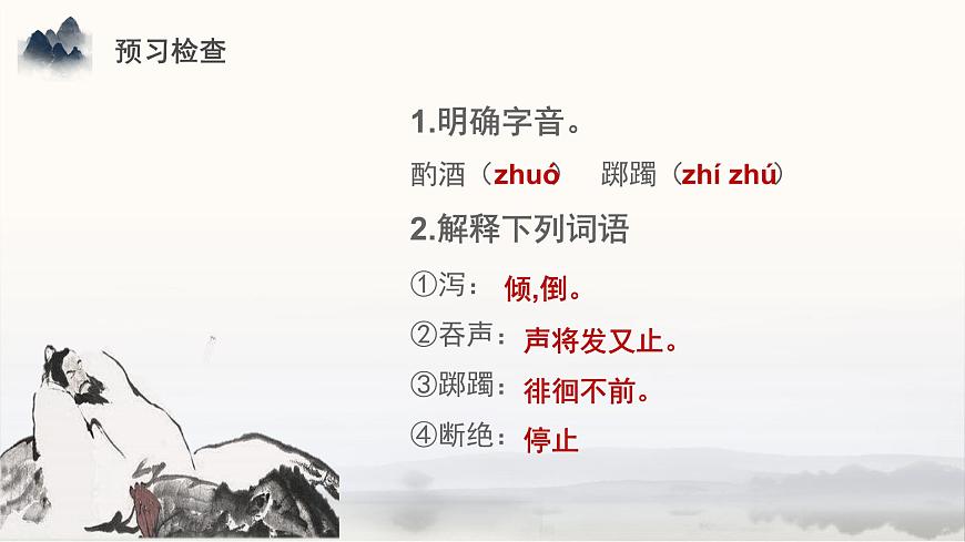 统编版高中语文选择性必修下册《拟行路难（其四）》教学课件第7页