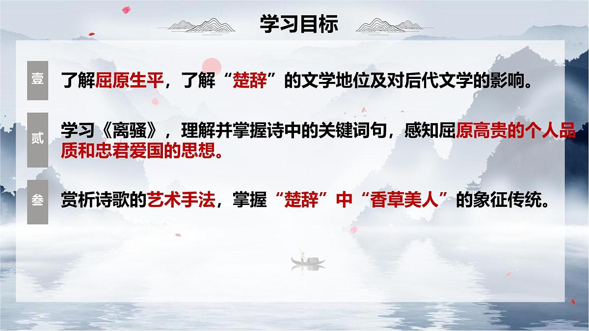 统编版高中语文选择性必修下册教学课件《离骚（节选）》第2页