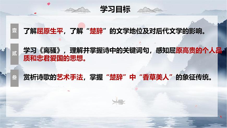 统编版高中语文选择性必修下册教学课件《离骚（节选）》第2页