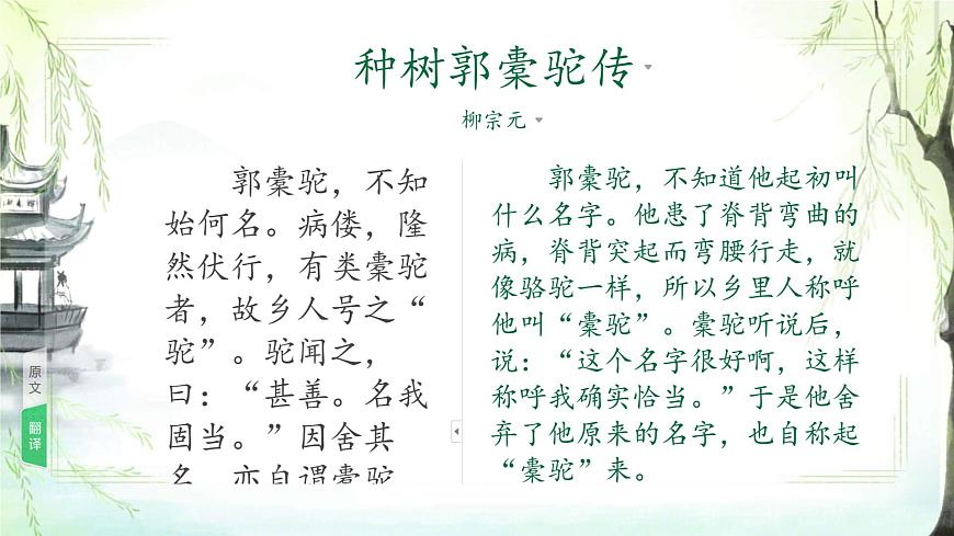 统编版高中语文选择性必修下册教学课件《种树郭橐驼传》第7页