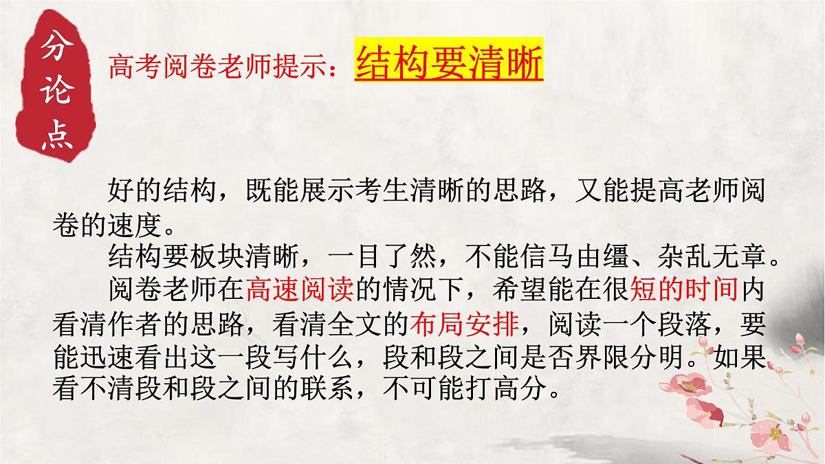 2025届高考语文作文写作指导：串联关键词 写好论点句 课件（全国通用）第6页