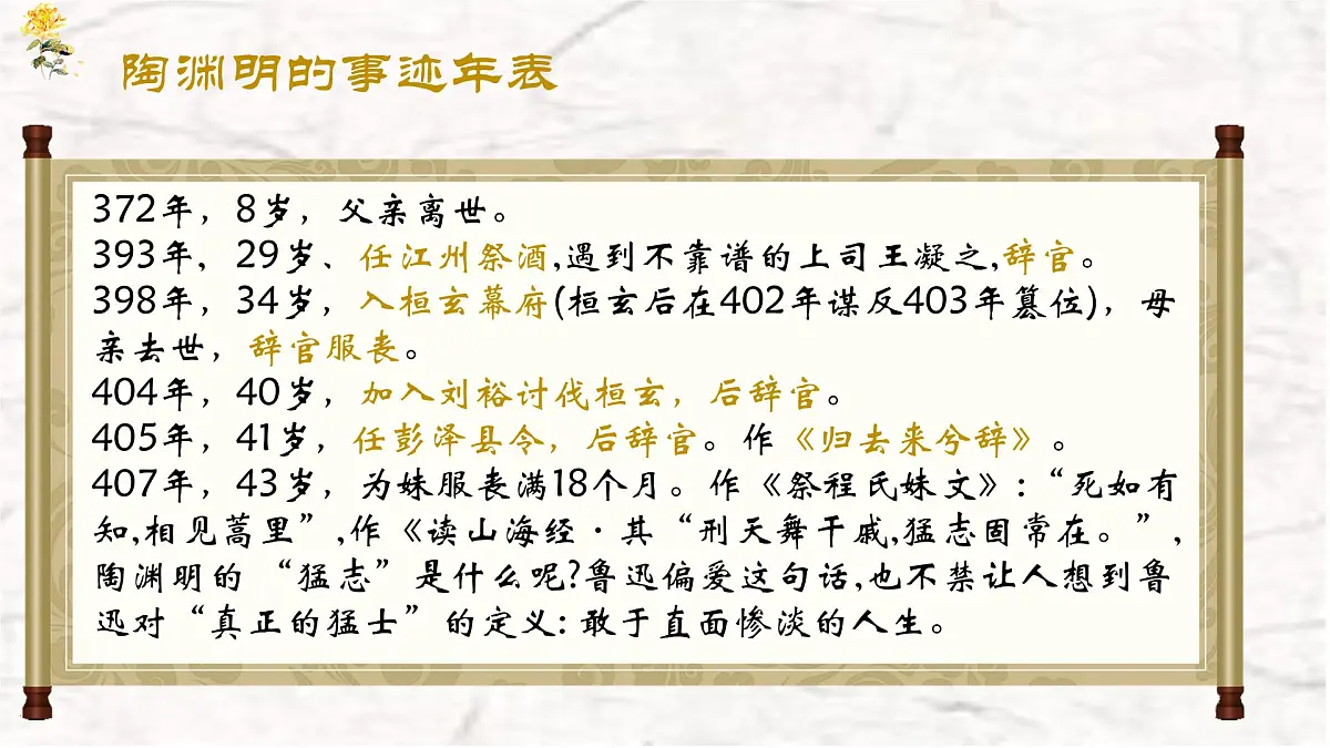 统编版高中语文选择性必修下册教学课件《归去来兮辞并序》第6页