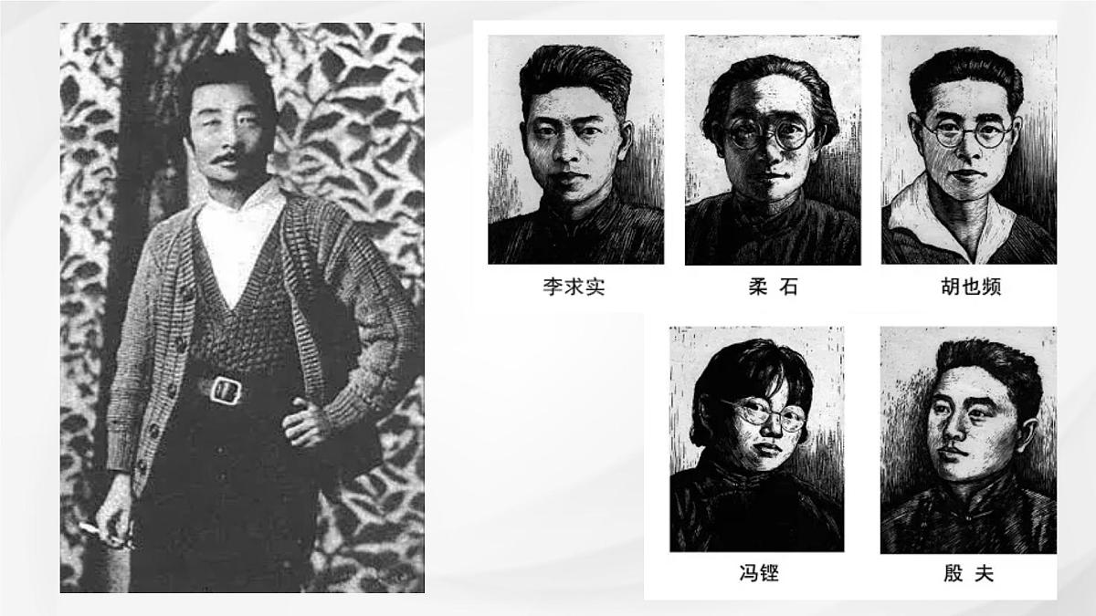 统编版高中语文选择性必修中册《为了忘却的记念》课件第7页