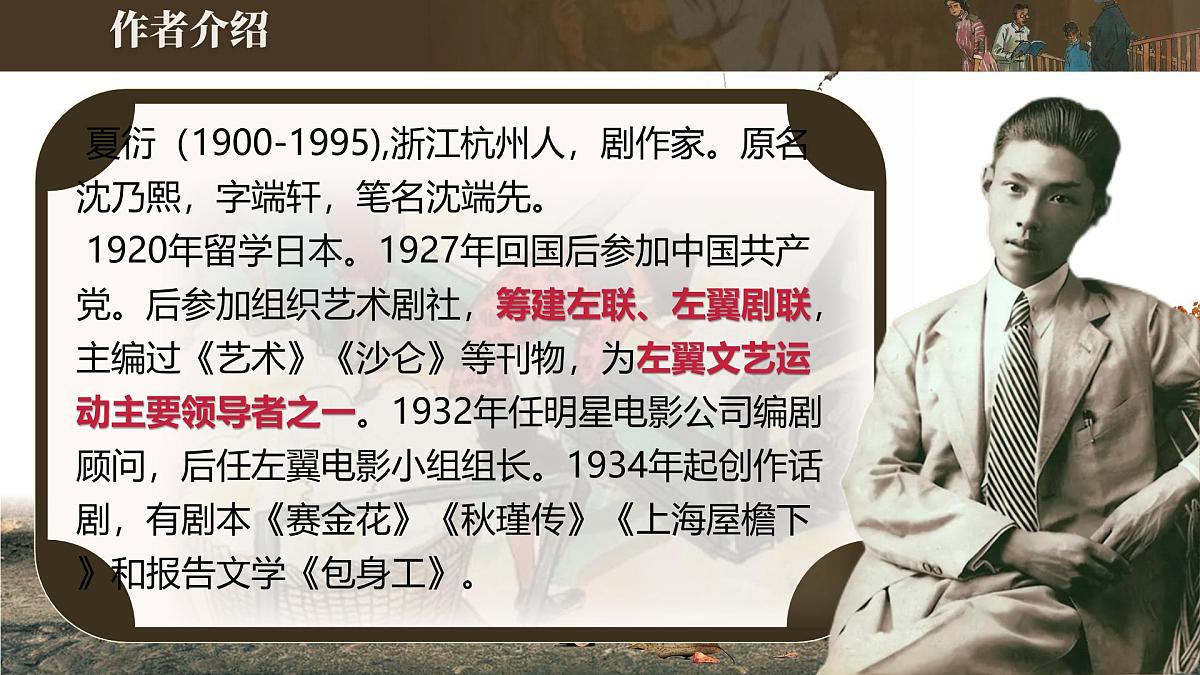 高中语文选择性必修中册《包身工》教学课件第7页