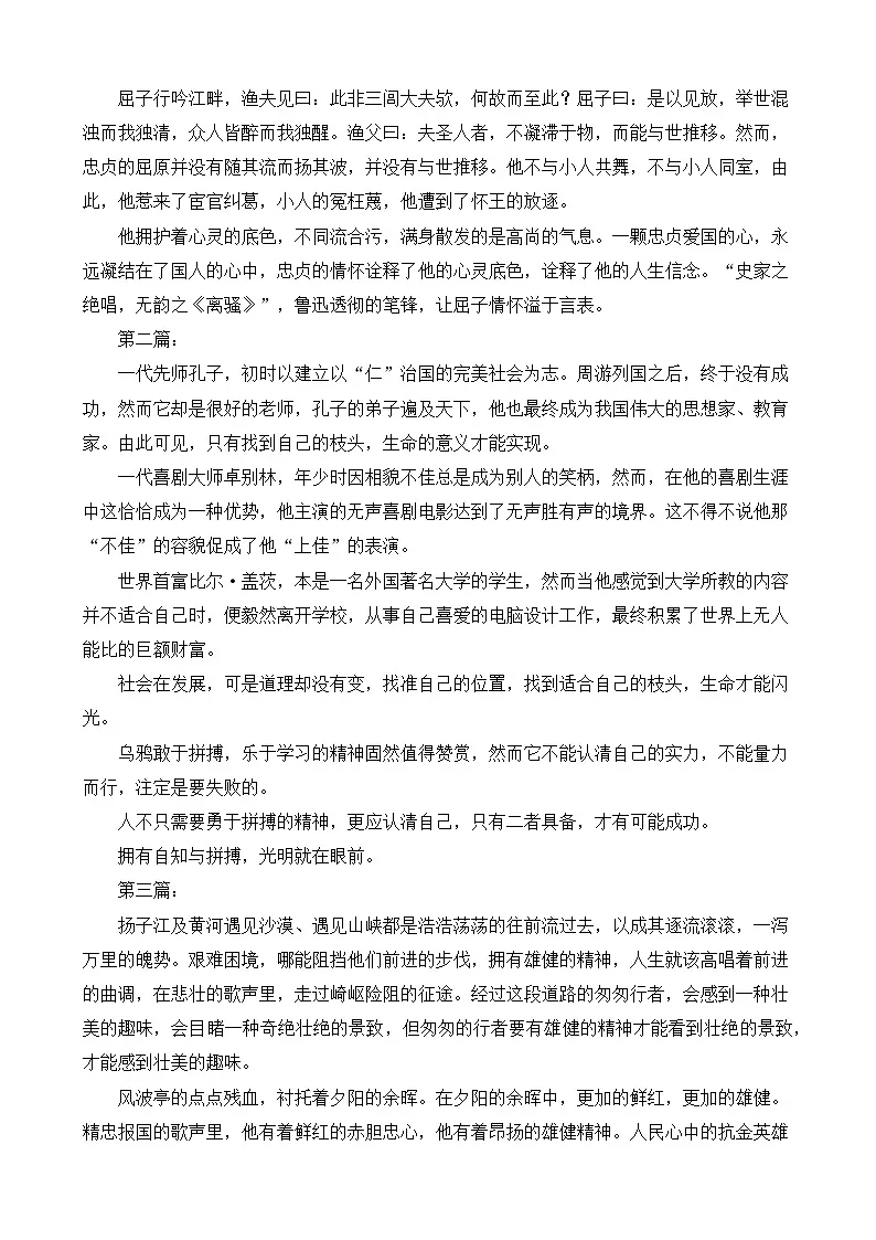 2025年高考语文作文押题讲练：多元与一体（多元与一元），中华文明的绚丽之花（主题押题 模板 素材）附答案第2页