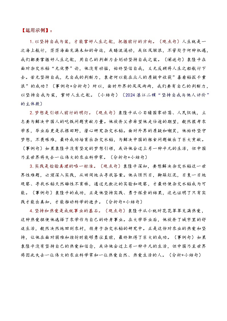 专题05  12个万能的“国父”人物素材讲义（满满正能量）-2025年高考语文作文素材讲义（热点+人物+经典+结构素材讲义）第2页