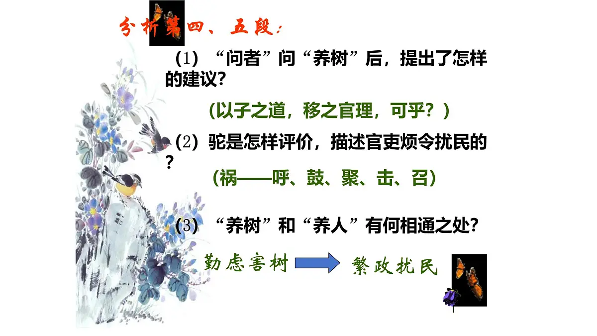 统编版高中语文选择性必修下册11.种树郭橐驼传课件第8页