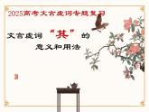《文言文虚词：其》课件 高中语文高考一轮复习