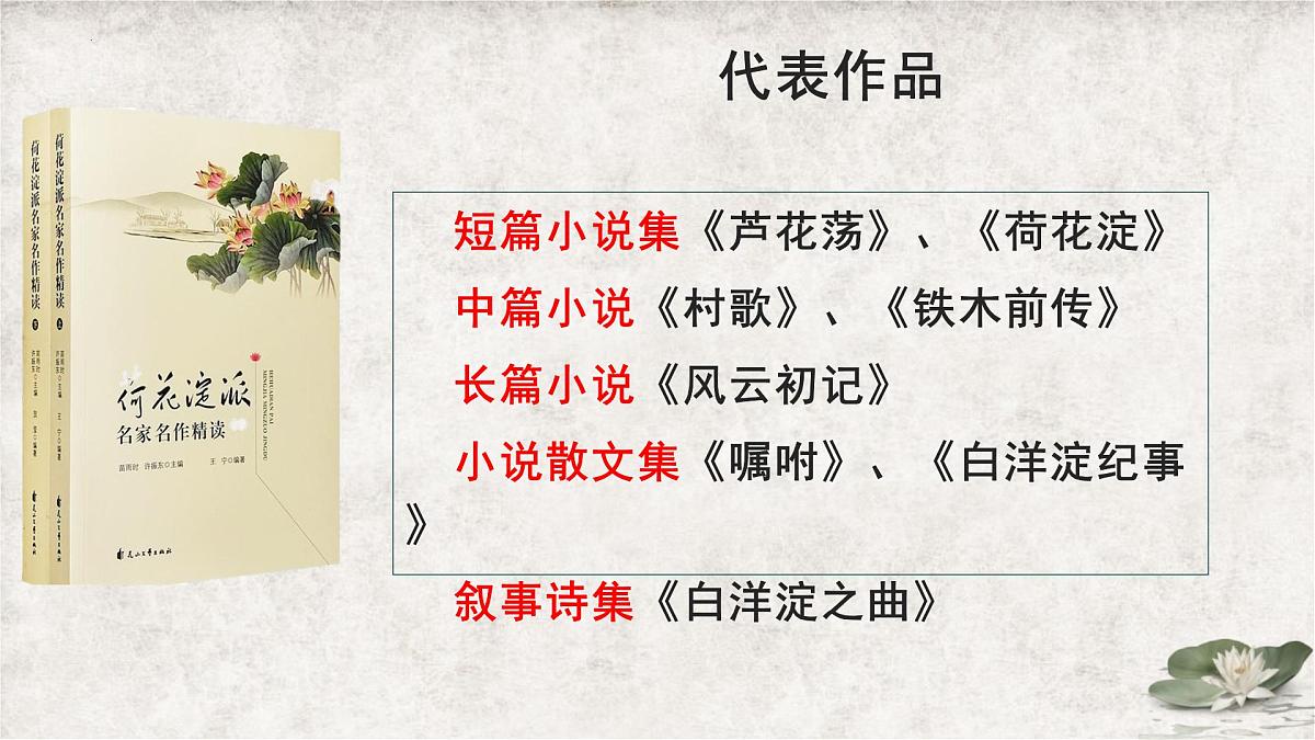 高中语文统编版选择性必修中册8-1《荷花淀》课件第4页