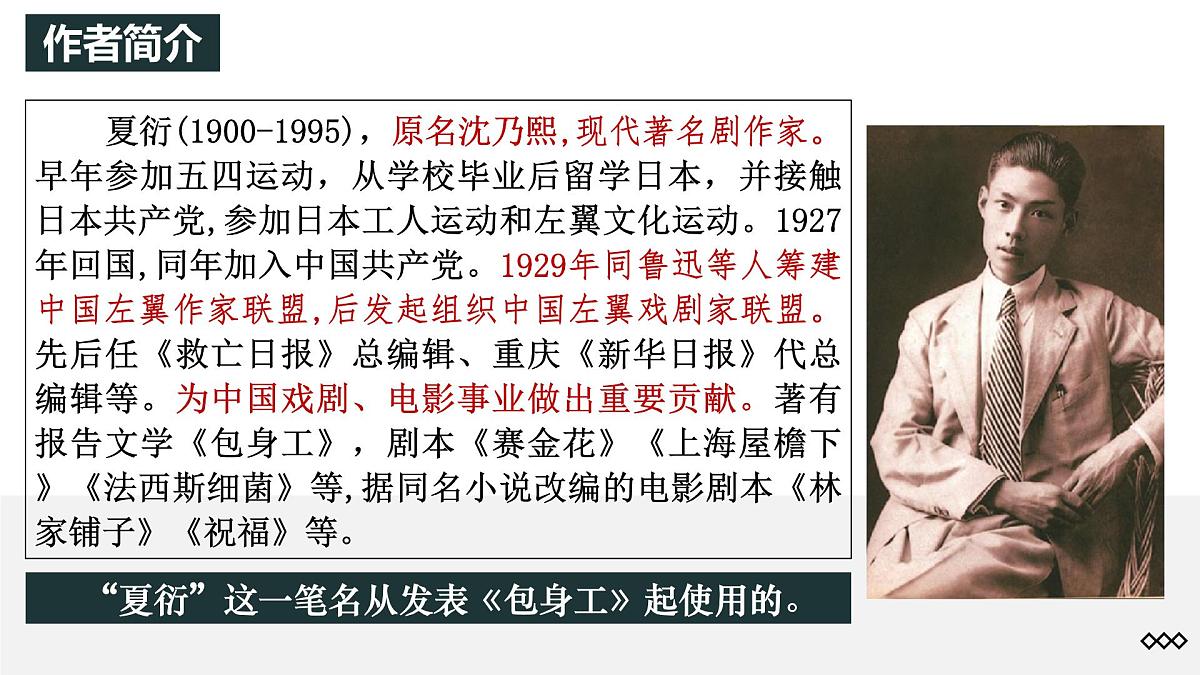 高中语文统编版选择性必修中册7《包身工》课件第5页