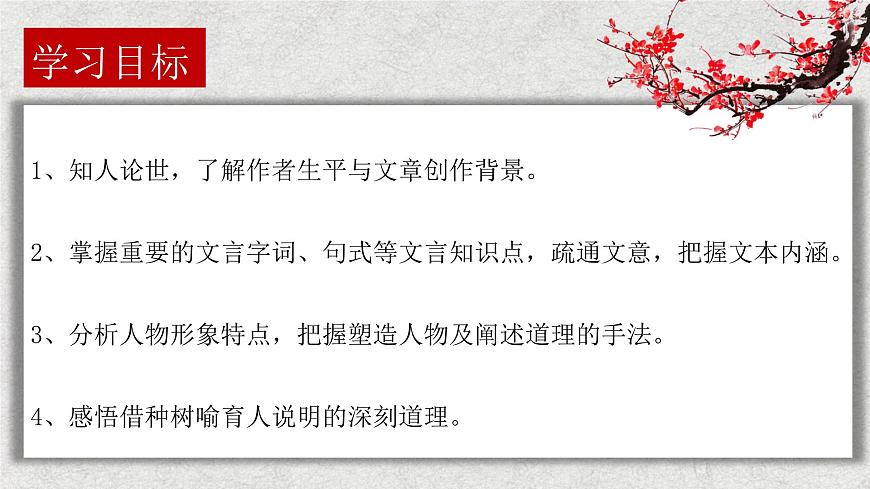 高中语文统编版选择性必修下册第11-1课《种树郭橐驼传》课件第3页