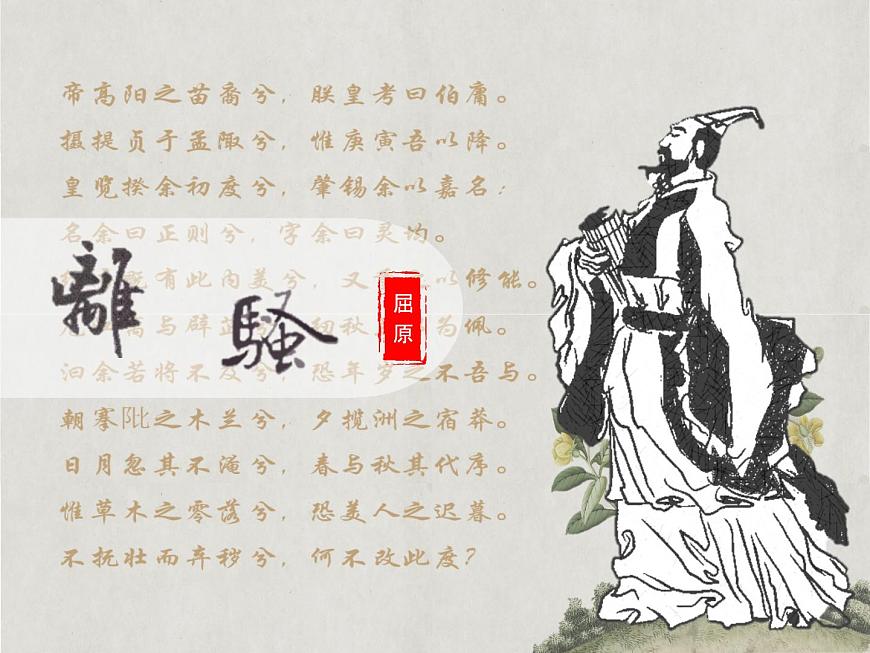 高中语文统编版选择性必修下册第1-2课《离骚（节选）》课件第2页