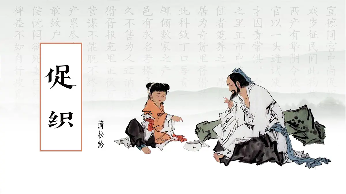 高中语文统编版必修下册14.1《促织》课件第2页