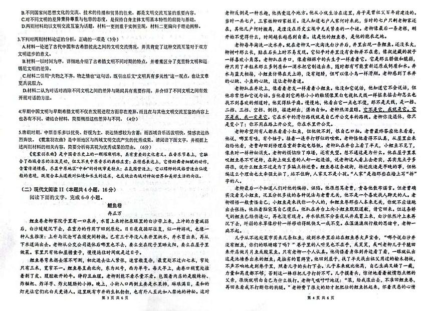 2025届湖北省武汉市第二中学高三模拟预测语文试题（高考模拟）第2页