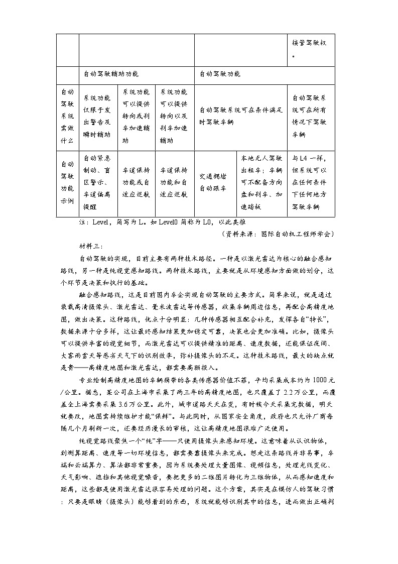 山东省德州市优高十校联考2024-2025学年高三下学期4月月考语文试题（含答案）第2页