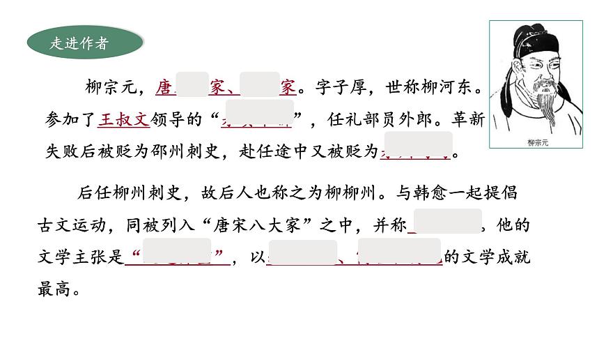 统编版高中语文选择性必修下册11.种树郭橐驼传课件第5页