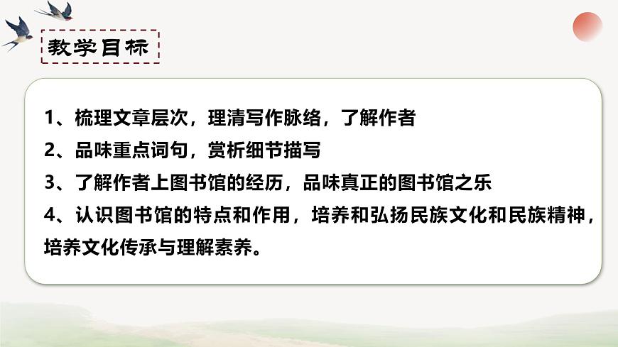 统编版高中语文必修上册13.2*上图书馆课件第2页