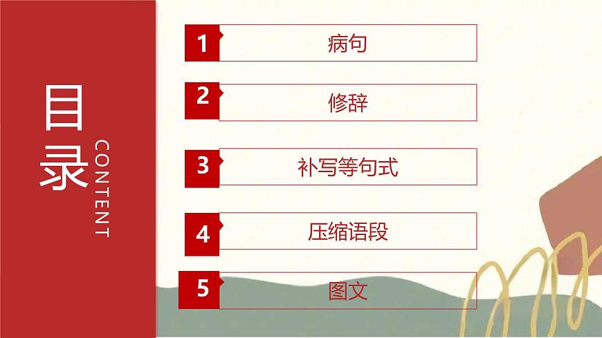 专题05：语言运用题 2025学年高二语文下学期期末考点大串讲（统编版选择性必修下册）课件第2页