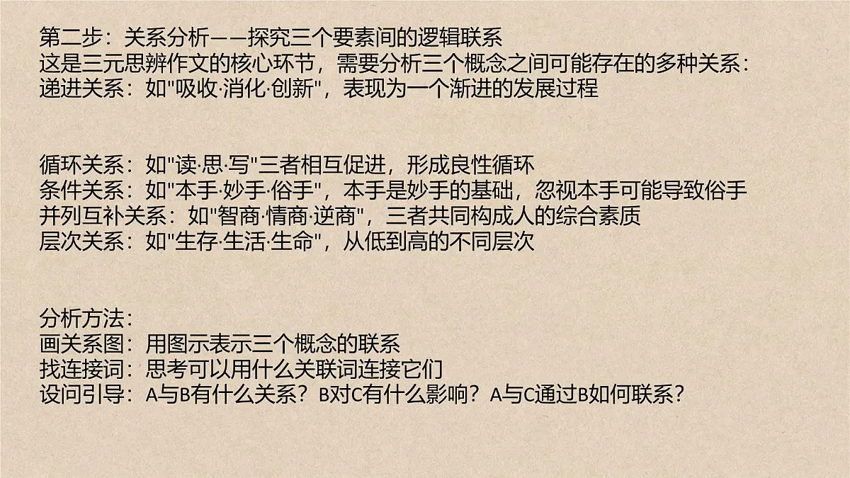 2026届高考语文复习：三元思辨类作文写法指导 课件（全国通用）第4页