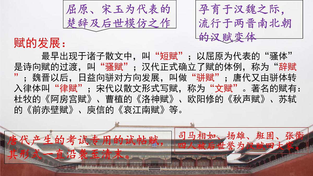 高中语文人教统编版 必修 下册 第八单元16.1 阿房宫赋 课件第4页