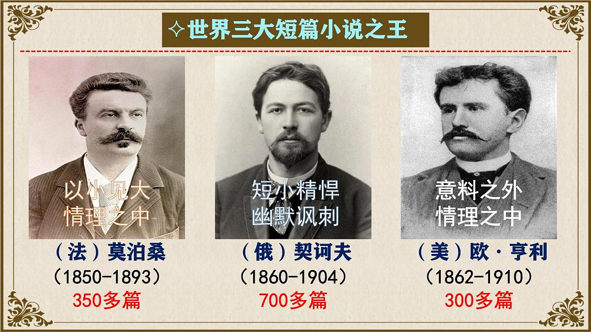 高中语文人教统编版必修 下册第六单元13.2 装在套子里的人 课件第2页