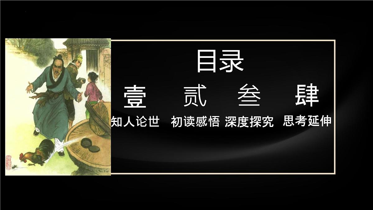 高中语文人教统编版 必修 下册 第六单元14.1 促织 课件第4页