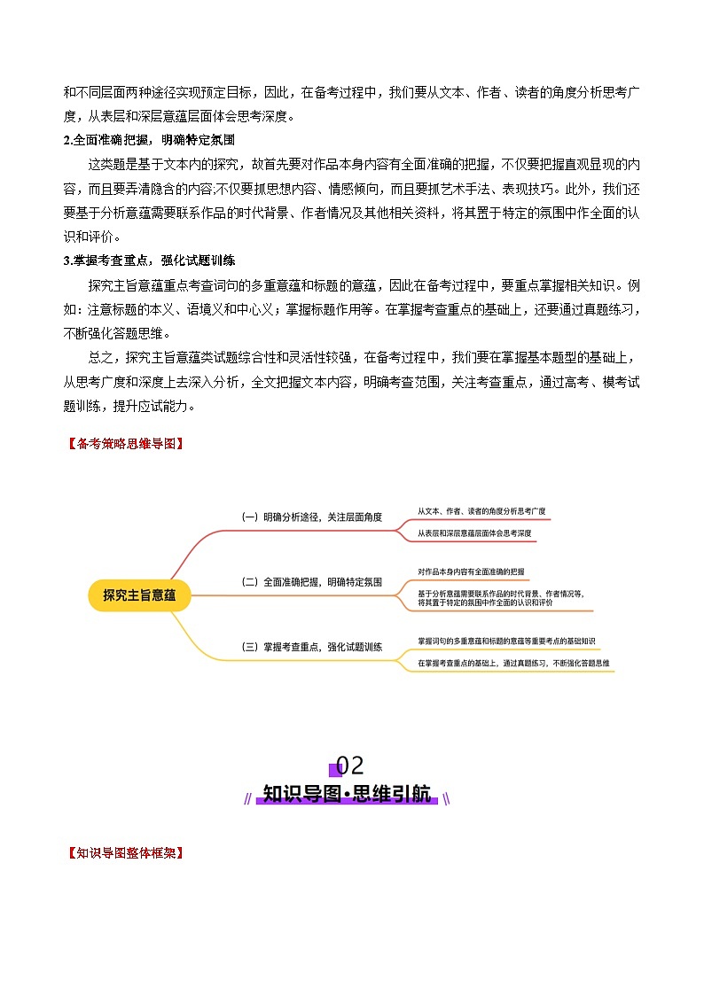 第07讲 探究主旨意蕴（讲义）原卷版第2页