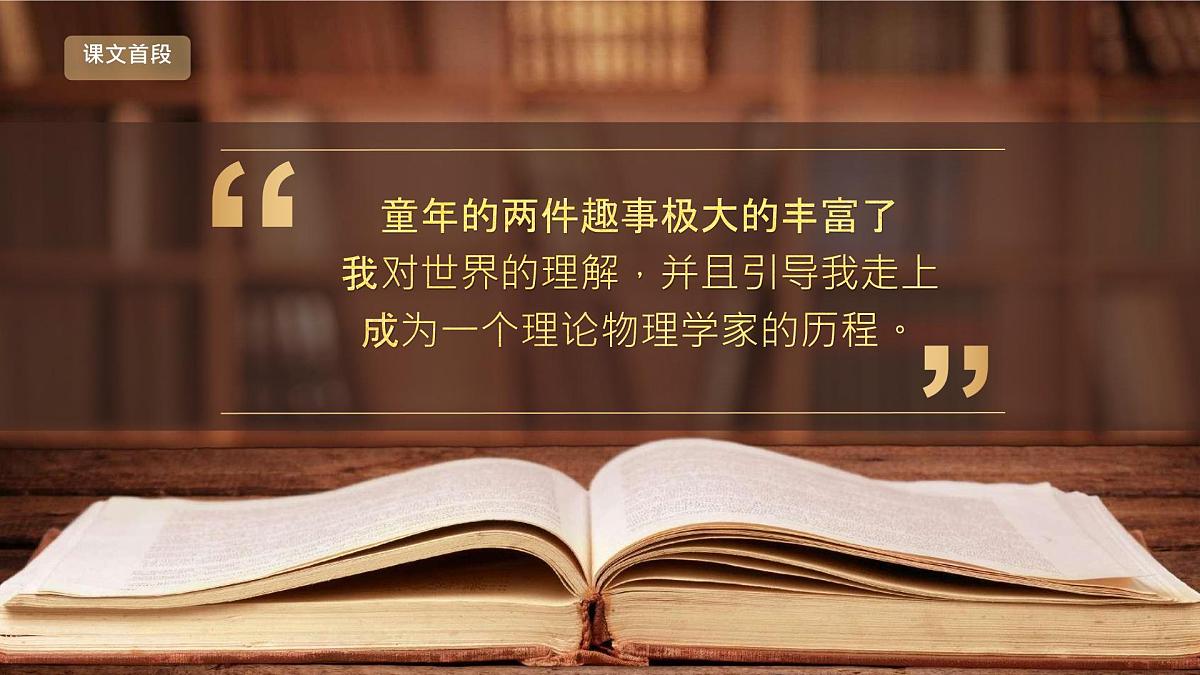 高中语文人教统编版必修 下册第三单元7.2 一名物理学家的教育历程 课件第8页