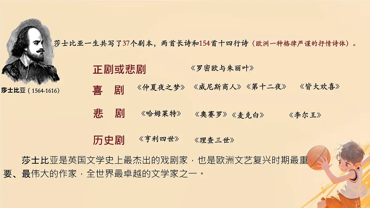 高中语文人教统编版必修 下册第二单元6 哈姆莱特（节选） 课件第5页