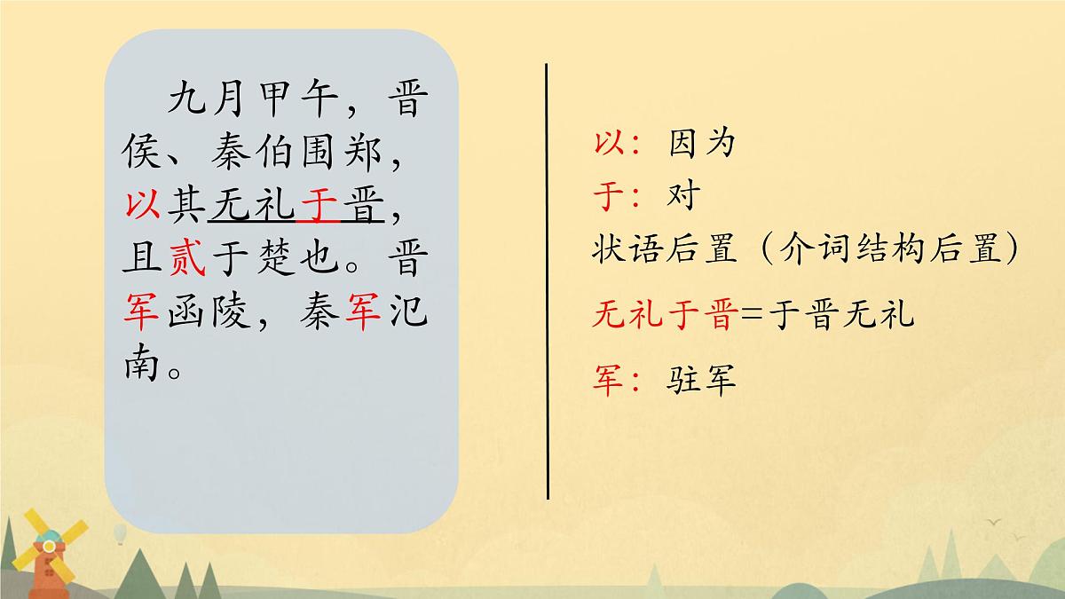 高中语文人教统编版必修 下册2 烛之武退秦师 课件第6页