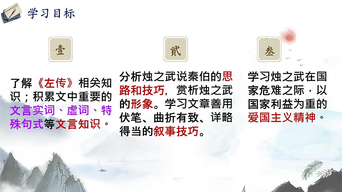 高中语文人教统编版必修 下册2 烛之武退秦师 课件第3页
