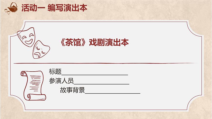 高中语文人教统编版选择性必修 下册第二单元8 茶馆（节选）课件第5页