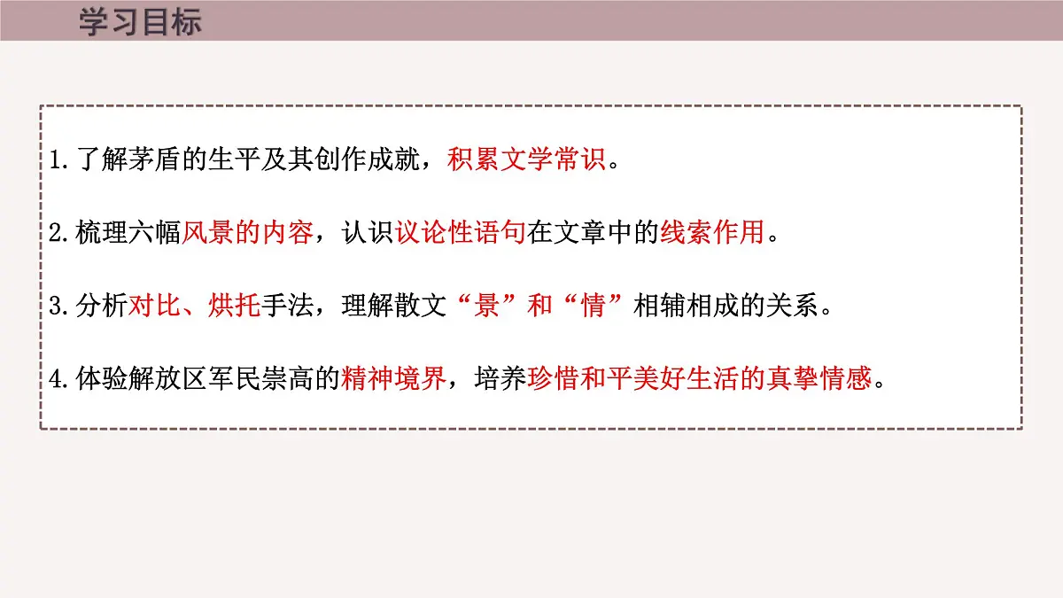 高中语文人教统编版选择性必修 下册第二单元7.1 风景谈 课件第3页