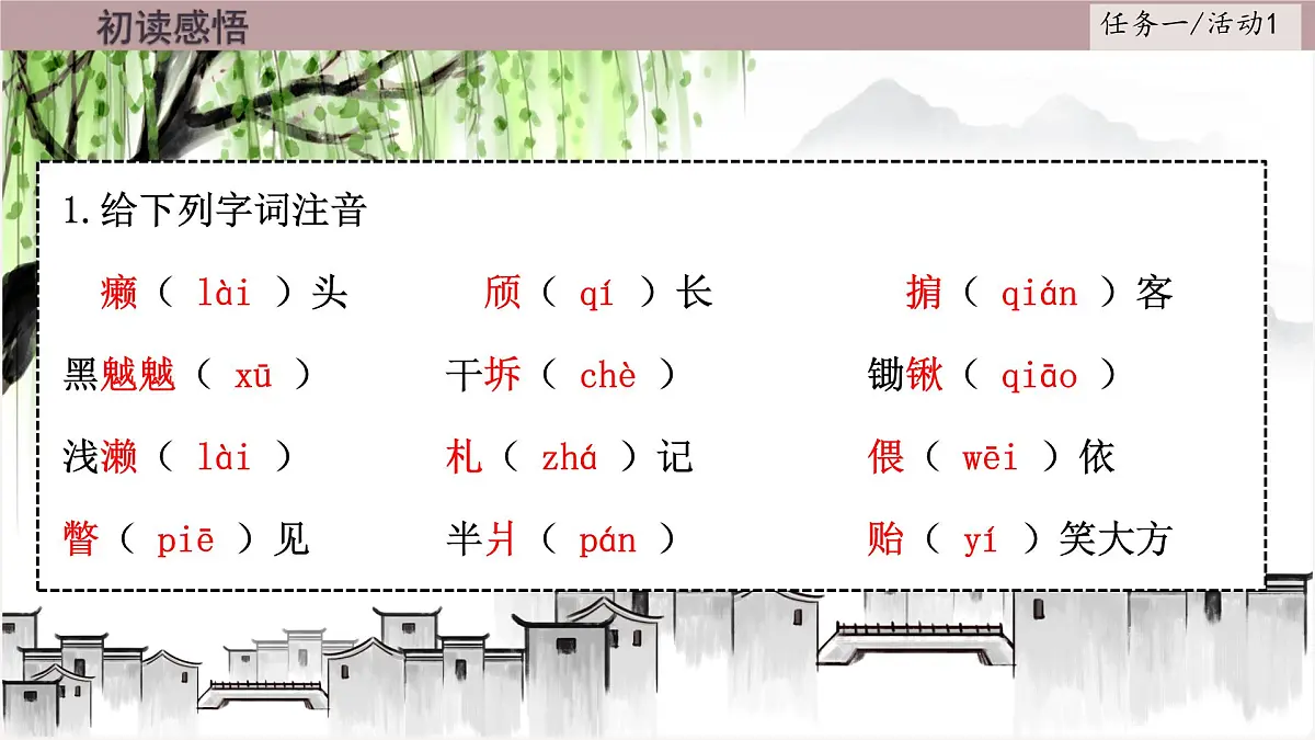 高中语文人教统编版选择性必修 下册第二单元7.1 风景谈 课件第8页