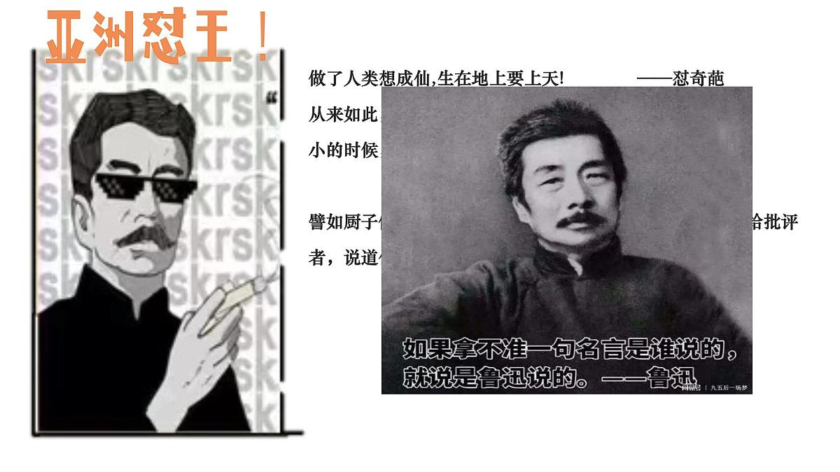 高中语文人教统编版选择性必修 中册第二单元6.1 记念刘和珍君 课件第6页