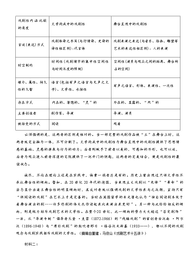 内蒙古赤峰二中2024-2025学年高一下学期第二次月考 语文试题（含答案）第3页