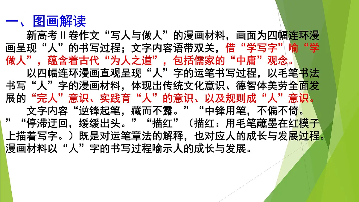 2026届高考语文议论文写作指导：图画类作文 课件（全国通用）第4页